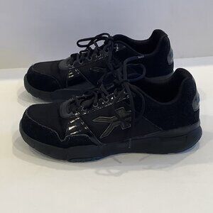 Kuru Womens Shoes Sz 8 Black On Black Comfort Lace Up Walking Stand SKU/201308
